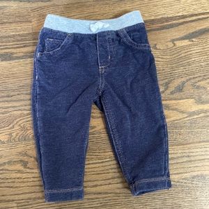 Carters size 12 months boys jean look sweatpants